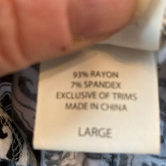 Soma NWOT pj bottoms w/ lavender satin piping and drawstring bow & pockets!! - Picture 8 of 9